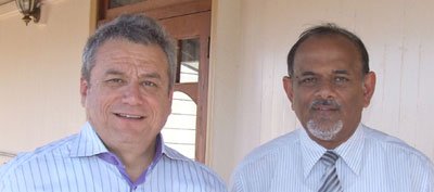 Parmesh Chand Peter Russo Dragan Bombek Photo
